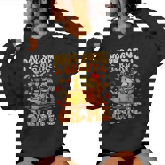 Pour Some Gravy On Me Thanksgiving Turkey Women Women Hoodie - Monsterry