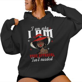 Pride African American Afro Queen For Self Empowerment Women Women Hoodie - Thegiftio UK