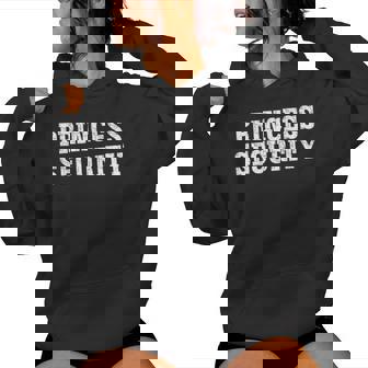 Princess Security Matching Boys Dad Mom Vintage Birthday Women Hoodie - Thegiftio