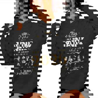 Proud Nanny Of A Class Of 2026 Graduate Graduation Women's Hoodie | Mazezy