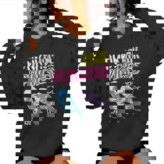 Punk Rock Princess For Girls Who Love Punkrock Music & Bands Women Hoodie - Thegiftio