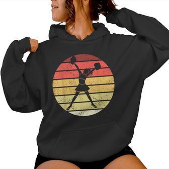 Retro Cheerleader Pom Poms Cheerleading Outfit Für Mädchen Kapuzenpullover für Damen - Geschenkecke
