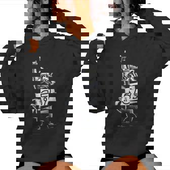 Retro Raccoon 67 Shirts Rock Music Men Kids Women Women's Hoodie | Mazezy