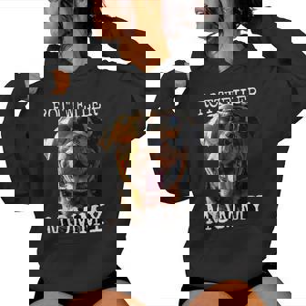 Rottweiler Mommy Perros Mamá Día De La Madre Mom Rottweiler Sudadera con capucha para mujer - Regaloses