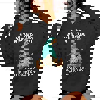 Saying Men Will Work For More Tools Woodworker Gnome Women's Hoodie | Mazezy