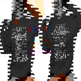 School Psychologist Counselor Psychology Appreciation Women's Hoodie | Mazezy