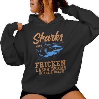 Shark With Frickin Laser Beam Women's Hoodie | Mazezy