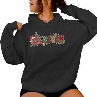 Six Seven Christmas Nurse 67 Meme Coquette School Nurse Women Hoodie - Monsterry