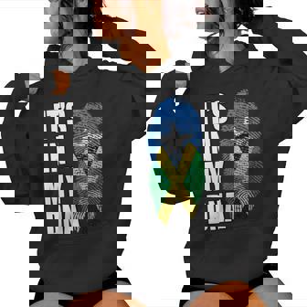 Somali And Jamaican Vintage Heritage DNA Flag Women's Hoodie | Mazezy