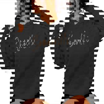 Somerville Massachusetts Vintage Elegant Women's Hoodie | Mazezy