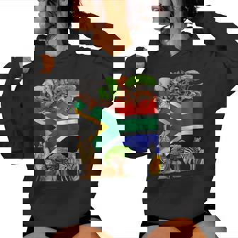 South Africa Flag South African Roots South African Pride Women's Hoodie | Mazezy