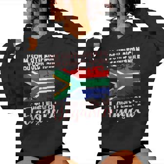 South Africa Flag Elegant South African Boyfriend Girlfriend Tank Top Women's Hoodie | Mazezy