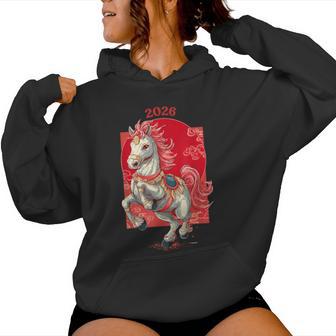 Special Christmas Horse 2026 Women Hoodie - Monsterry