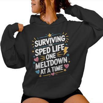 Special Education Teacher For Sped Teacher Educator Women Hoodie - Monsterry