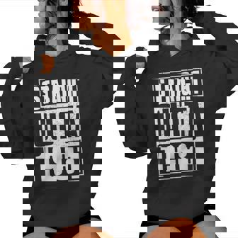 Straight Outta 1981 Womenintage 1981 Birth Of Birthday レディースパーカー - Kawaiitshirt