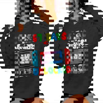 I Survived 67 Days Of School Gamer 67 Days Students Teacher Women Hoodie | Mazezy