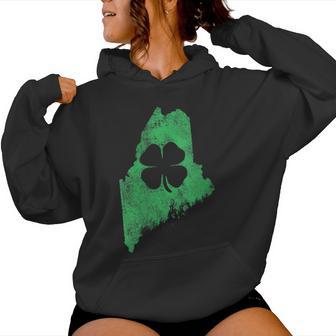 T Patrick's Day Me Maine Trèfle Irlandais Paddyert Sweat à capuche femme - Cadeauxyz
