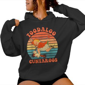 Toodaloo Cuntaroos Roller Girl Vintage Women Hoodie - Thegiftio UK