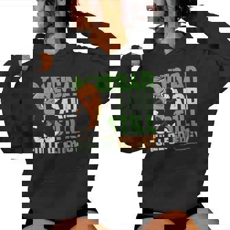 Vegan And Still Full Of Energy Carrot Vegetarian Vegetables Women's Hoodie | Mazezy