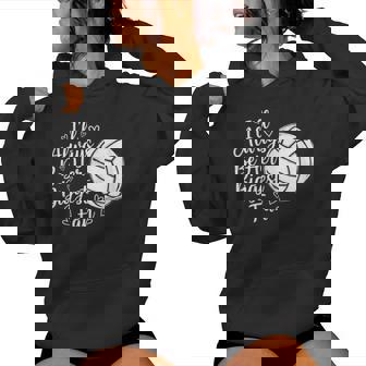 Volleyball Mom Her Biggest Fan Volleyball Shirts For Women Women's Hoodie | Mazezy