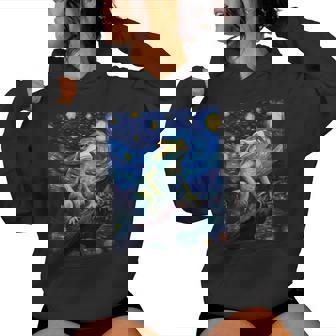 カエルキャッチャー 男の子 女の子 カエルハンター ゴッホ カエル レディースパーカー - Kawaiitshirt