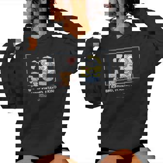 ミニオンズ ボブ&ティム Be Kind Think Kindtay Kind 長袖tシャツ レディースパーカー - Kawaiitshirt