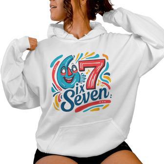 6 7 Meme Six Seven For Music Teacher Women Men Women's Hoodie | Mazezy