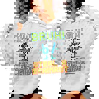 67 Bruhteal A Brainrot Meme 6 7 男の子 女の子 キッズ ユース レディースパーカー - Kawaiitshirt