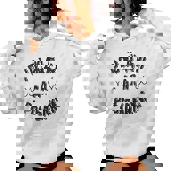 Angler Saying In Russian Born To Fish Fisherman Women's Hoodie | Mazezy