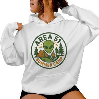 Area 51 Ufo Graphic For Alien Women Hoodie | Mazezy