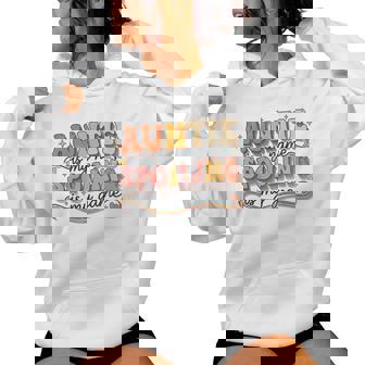 Auntie Is My Name Spoiling Is My Game For Women Women's Hoodie | Mazezy