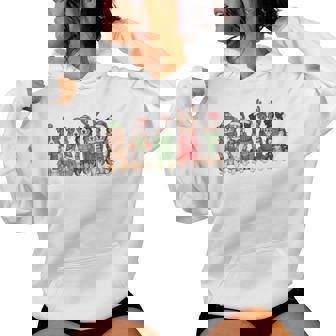 Australian Shepherd Christmas Watercolor Holiday Dog Mom Women Hoodie - Monsterry