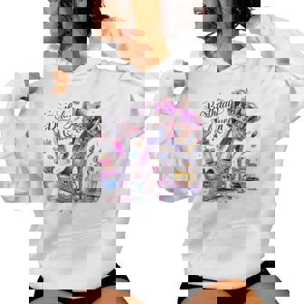 Birthday Queen Happy Birthday Party Girls Women Women Hoodie | Seseable FR