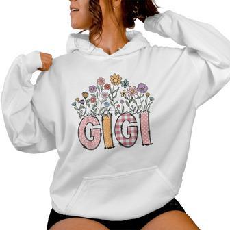 Blessed To Be Called Gigi Floral Mother's Day Women Hoodie - Seseable
