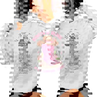 Boots & Bling Its A Cowgirl Thing Women Howdy Country Rodeo Women's Hoodie | Mazezy