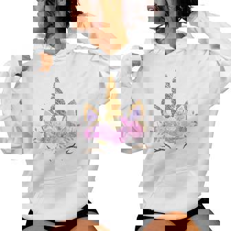 Chemise De Nuit Licorne Pour Et Fille Sweat à capuche femme - Cadeauxyz