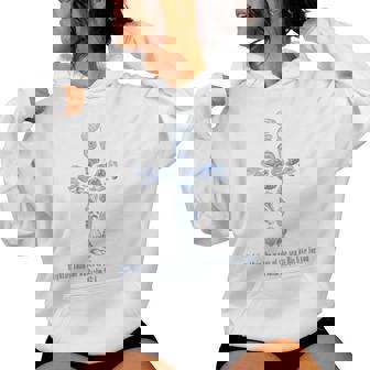 Christian Seashell Style Beach Vacation Faith Cross Women Women Hoodie - Thegiftio