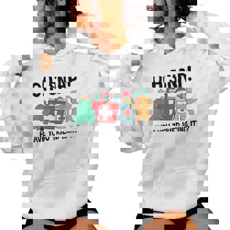 Christmas Nurse Have You Tried Icing It Gingerbread Did Try Women Hoodie | Mazezy