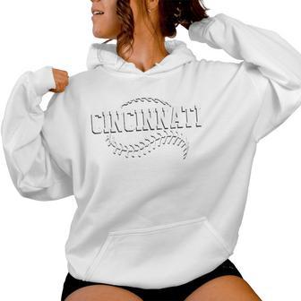 Cincinnati Baseball Lovers Players For Women Women Hoodie - Thegiftio UK