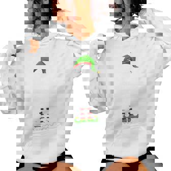 Coffee Drinking Elf Squad Xmas Family Matching Christmas Elf Women Hoodie - Thegiftio