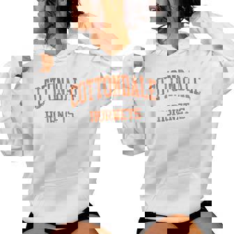 Cottondale High School HS Cottondale FL Vintage Sports Women's Hoodie | Mazezy