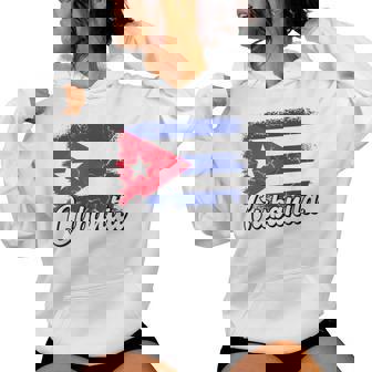 Cubanita Cuba Flag Hispanic Heritage Month Girls Women's Hoodie | Mazezy