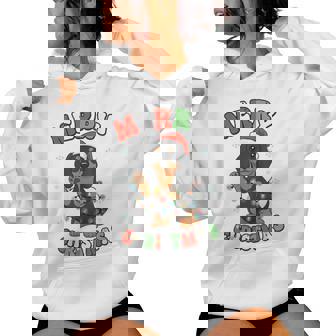 Dachshund Christmas Pajamas For Merry Christmas Women Hoodie | Seseable CA