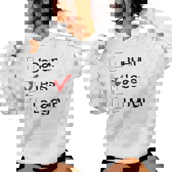 - Dean Logan Jess Checkbox Team Jess Fille Et Sweat à capuche femme - Cadeauxyz