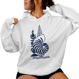 Emblème Nouvelle Calédonie Idee Cadeau Kanak Sweat à capuche femme - Cadeauxyz