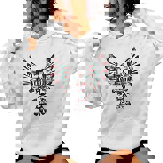 Faucon Amérindienigne Astrologique Zodiaque Indien Sweat à capuche femme - Cadeauxyz