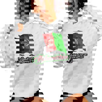 Flag Of Afghanistan Patriotic Men Women Kids Afghan Tank Top Women's Hoodie | Mazezy