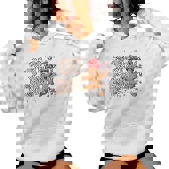 Christmas Oh Snap Baking Gingerbread Man Women Women Hoodie | Mazezy