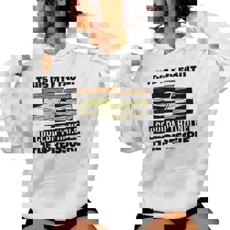 Geologist Earth Science Teacher Geology Pun My Fault Women's Hoodie | Mazezy