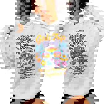 Girls Trip 2026 Making Memories Together Tropical Vacation Women Hoodie - Thegiftio